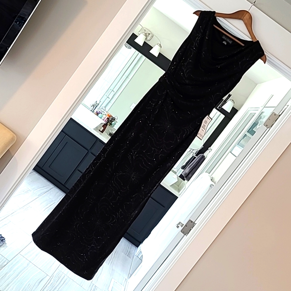 Jessica Howard Sleeveless Formal Glitter Dress - Size 6 - NWT